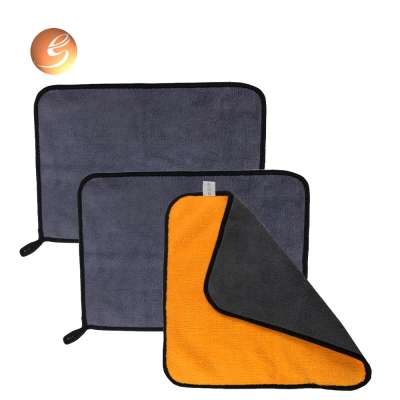 Microfiber towel cheap square polyester washing household kitchen cleaning cloth